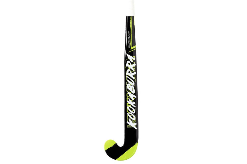 Kookaburra Midas Wooden 26'' Long Mid-Weight Field Hockey Stick Black Green