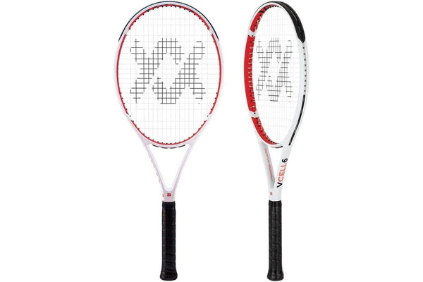 Volkl V-Cell 6 Tennis Racquet - Fully Strung Racket & Free Dampener - 4 3/8