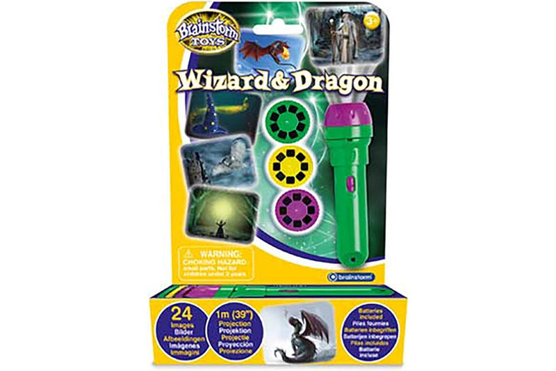 Brainstorm Toys Wizard & Dragon Torch & Projector