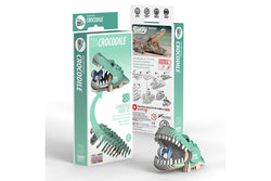 Eugy: Crocodile - 3D Cardboard Model