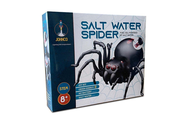 Johnco Salt Water Spider Kit Educational Kids Children Fun Activity Toy 8y+