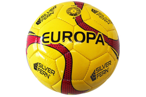 Silver Fern Europa Soccer Ball / Football - Size 4