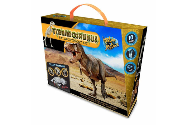 Heebie Jeebies Tyrannosaurus Fossil Paleontology Kit Kids Science Toy Set 5+