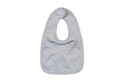 Babybugz Baby Heather Plain Bib (Heather Marl) (One Size)