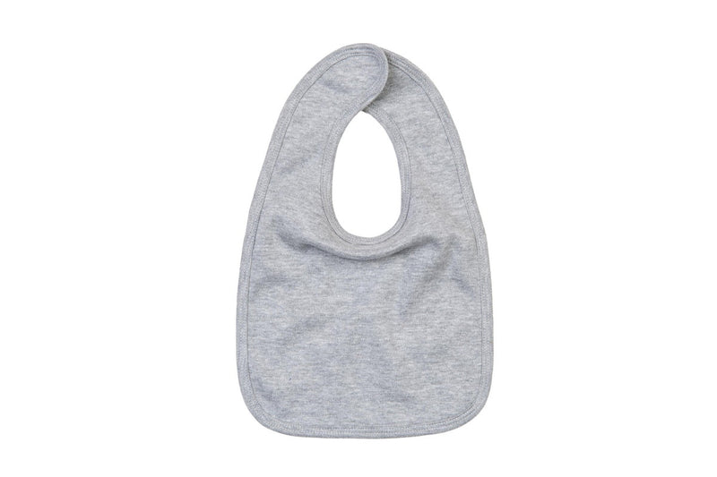 Babybugz Baby Heather Plain Bib (Heather Marl) (One Size)