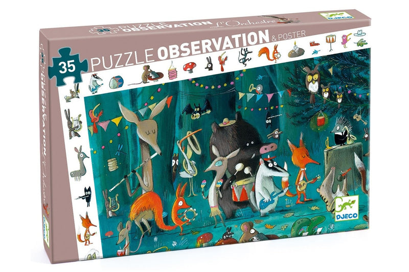 Djeco: The Orchestra Puzzle - 35pc