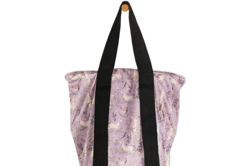 Nestling: Large Swim Wet Bag - Lilac Bunnies