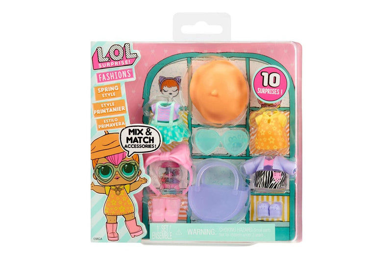 L.O.L. Surprise! Fashion Kids Toy Doll Dress Up Styling Pack Spring Style 4+