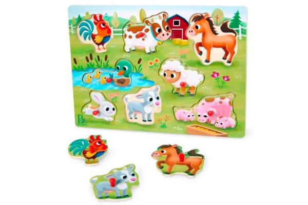 B. Wooden Puzzle - Farm Animal