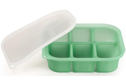 Haakaa: Easy-Freeze Tray - Pea Green (6 Compartments)