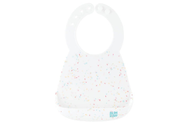 Bumkins: Silicone Bib - Vanilla Sprinkle