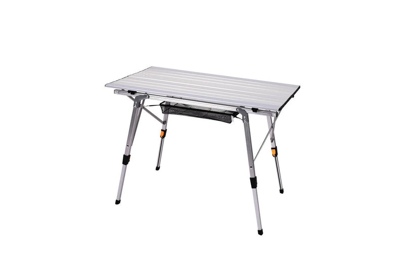 Levede Camping Table Aluminium Roll Up White