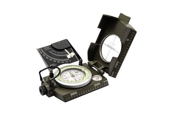 Geology Compass For Professional Military Army Sighting Luminous Outdoor Hiking Camping Compasses