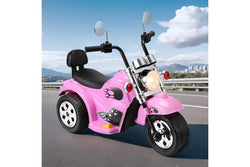 Rigo Kids Ride On Car Motorcycle Motorbike Electric Toys Horn Music 6V Pink