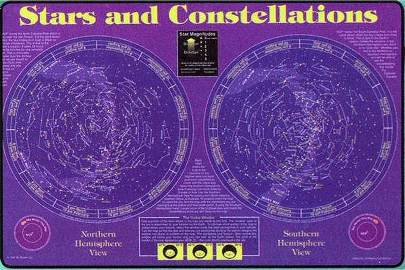 Educational Placemat: Stars & Constellations