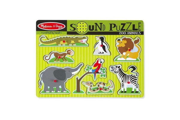 Melissa & Doug: Zoo Animals Sound Puzzle