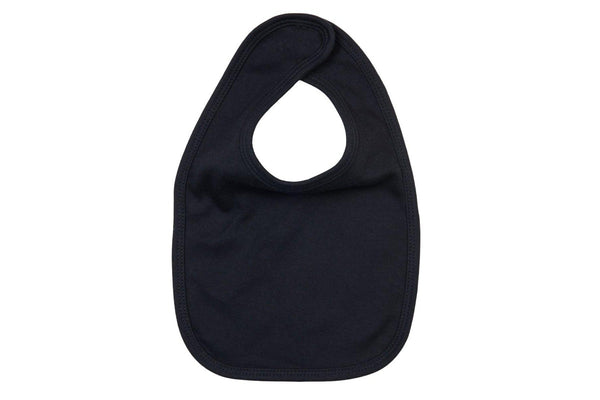 Babybugz Baby Plain Bib (Black) (One Size)