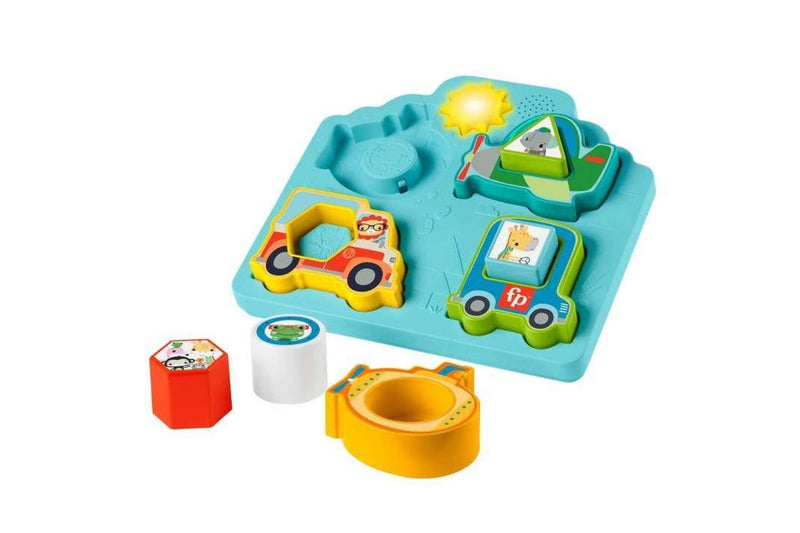 Fisher-Price: Shapes & Sounds Vehicle Puzzle