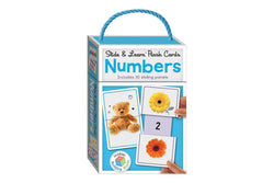 Building Blocks Slide & Learn Educational Flashcards Numbers Learning 0y+