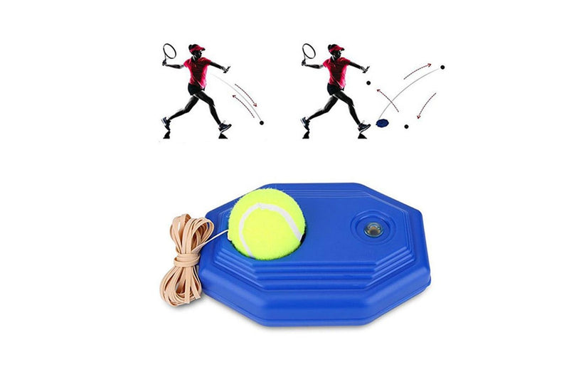 Tennis Trainer Training Practice Rebound Ball Back Base Tool