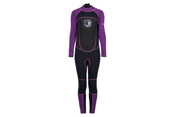 Regatta Womens/Ladies 3mm Thickness Full Wetsuit (Navy/Radiant Orchid) (14 UK - 16 UK)