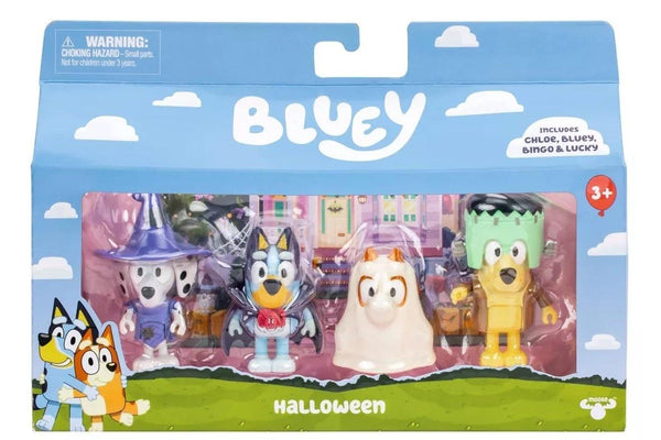 Bluey: Figure 4-Pack - Halloween