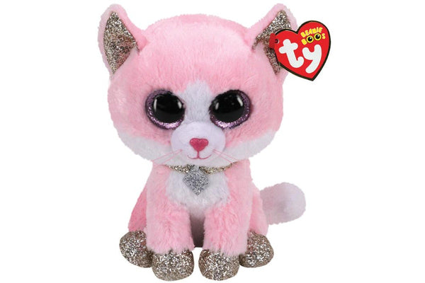 Ty Beanie Boos: Fiona the Cat - 9" Plush