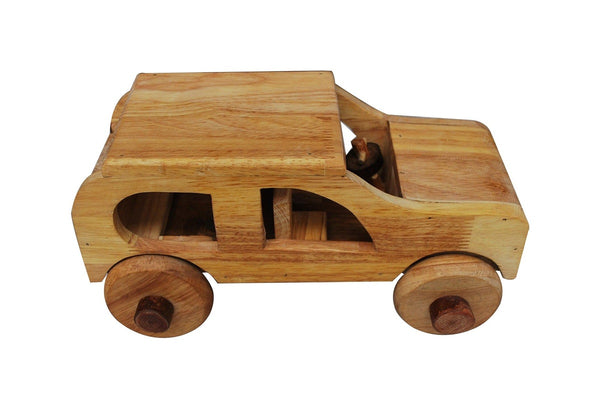 Natural Wooden Car Wooden Toy Vehicles