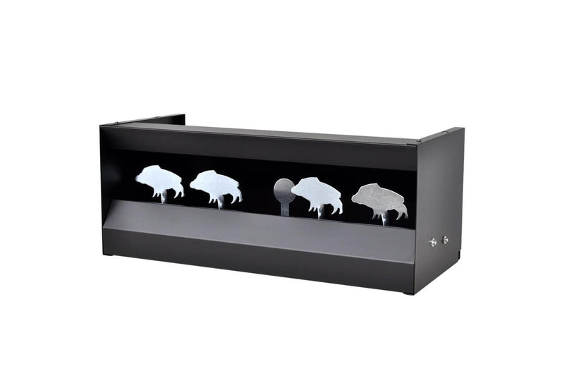 Magnetic Knockdown Pellet Catcher Shooting Target Wild Boar Design vidaXL