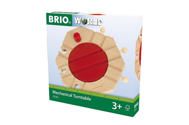 Brio Mechanical Turntable Kids Childrens Interactive Play Toy Playset 3y+