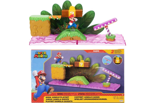 Super Mario: 2.5" Playset - Soda Jungle