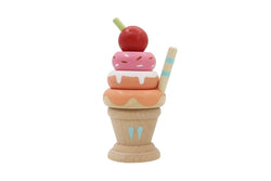 Kaper Kidz Calm & Breezy Children's Kids Play Stacking Icecream Strawberry 10m+