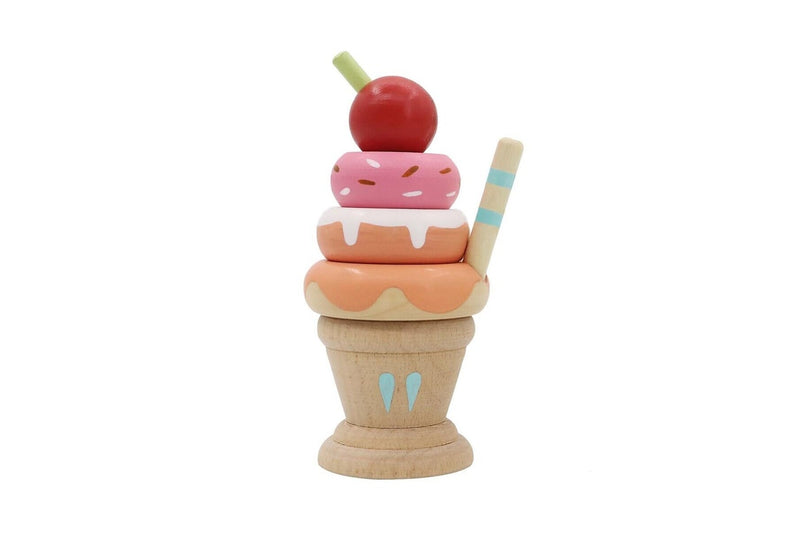 Kaper Kidz Calm & Breezy Children's Kids Play Stacking Icecream Strawberry 10m+