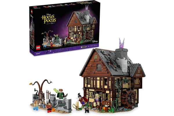 LEGO Ideas: Disney Hocus Pocus - The Sanderson Sisters' Cottage (21341)