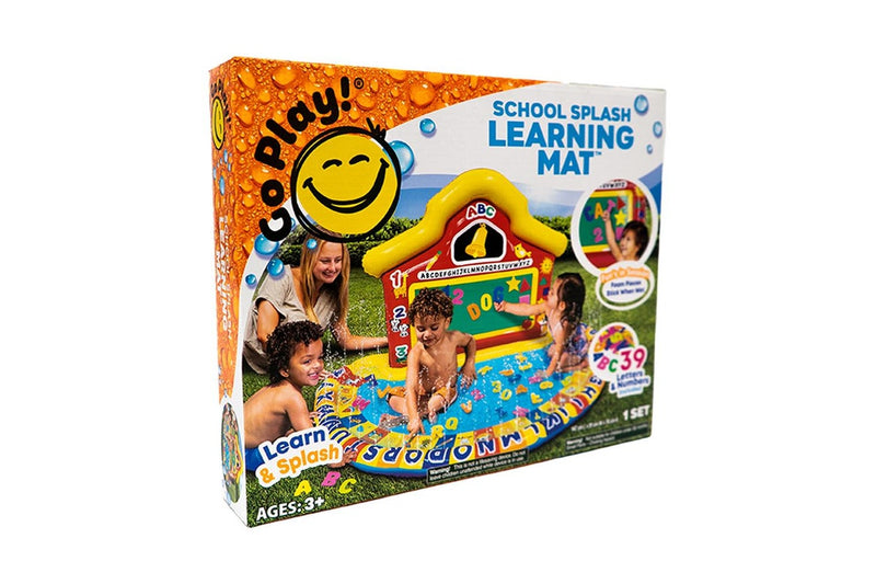 Go Play! School Splash Outdoor Water Sprinkler Educational Learning Mat Toy 3y+