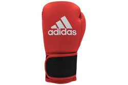 Adidas Hybrid 25 Boxing Gloves - Red / White - 12oz