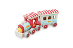 Indigo Jamm 38cm Sammy Steam Train Kids Children Interactive Wooden Toy Set 18m+