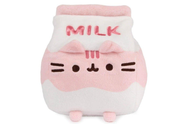 Pusheen the Cat: Pusheen Strawberry Milk Carton - 4" Sips Plush