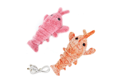 Usb Rechargeable Funny Jumping Lobster Cat Toy Cat Toys