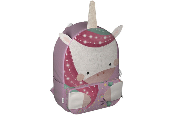 Sassi: A4 Junior Recycled Backpack - Sparkly the Unicorn