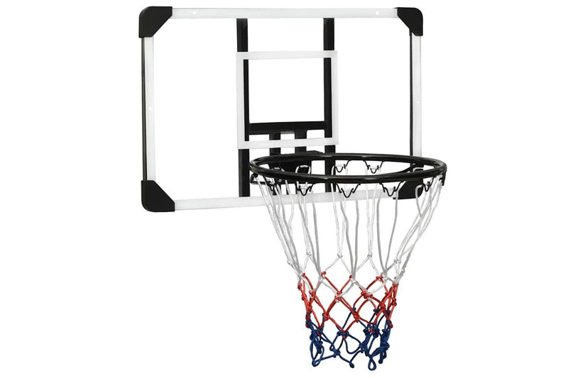 Basketball Backboard Transparent 71x45x2.5 cm Polycarbonate vidaXL