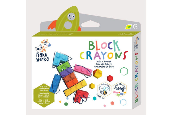 Haku Yoka: Block Crayons - Rocket