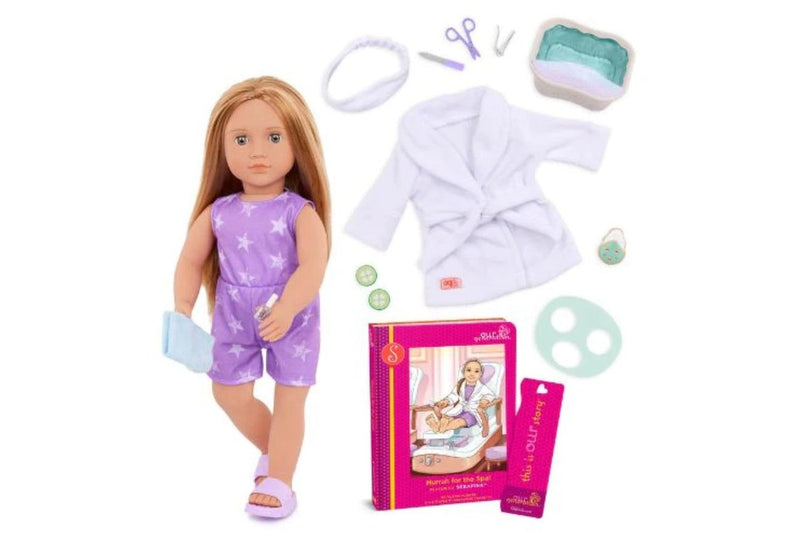 Our Generation: 18" Deluxe Doll & Book - Serafina