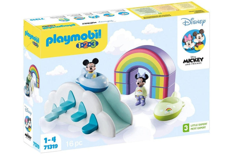 Playmobil: 1.2.3 & Disney - Mickey's & Minnie's Cloud Home (71319)