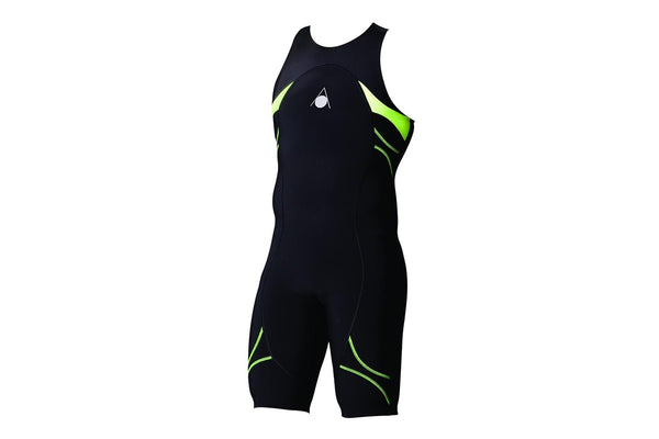 Aqua Sphere Mens Energize Compression Speedsuit (Black/Lime) (30” Waist)