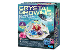 4M Crystal Growing Outer Space Crystal Terrarium Fun Educational Kids Toy 10y+