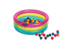 Intex Classic Inflatable Baby Infant Outdoor Play Activity Toy 50 Balls Pit 1y+