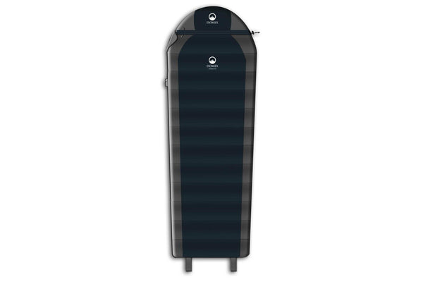 Domex Starlite X-Tall -5C Right Side Zipper Sleeping Bag Marine Blue Charcoal