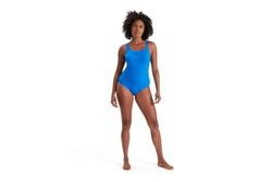 Speedo Womens/Ladies Medalist Eco Endurance+ One Piece Swimsuit (Bondi Blue) (42cm)