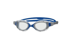 Zoggs Unisex Adult Predator Flex Swimming Goggles (Grey/Blue) (One Size)